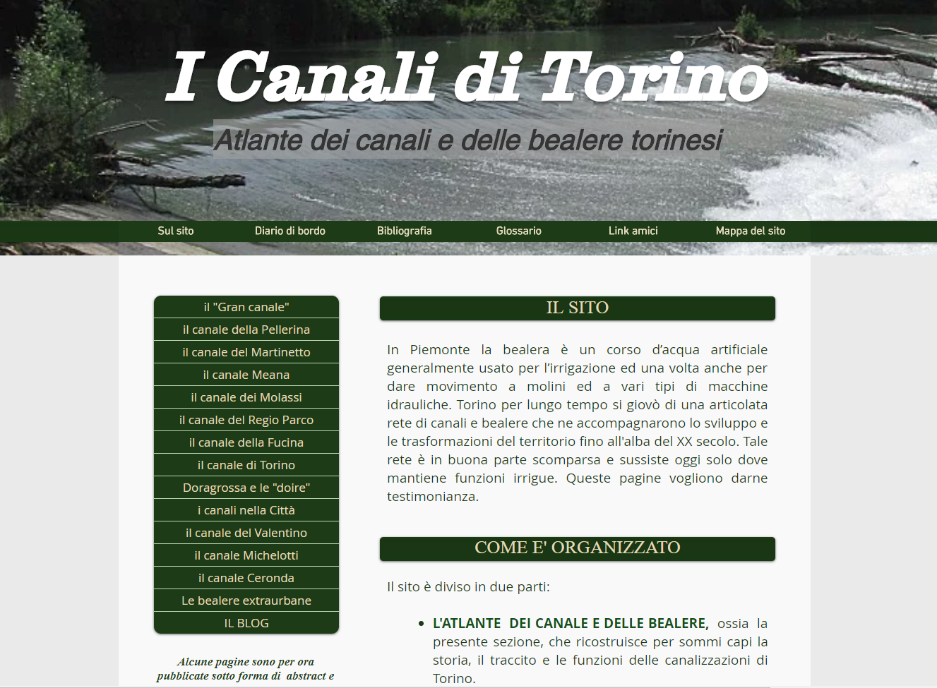 I canali di Torino